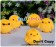 Tomb Notes Cosplay Yellow Chicken Plush Pendant