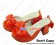 Watermelon Red Bows Chunky Princess Lolita Shoes