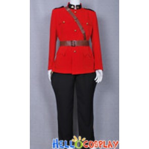 Due South Mountie Serge Cosplay Costume