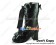 Black Bows Satin Lace Up Chunky Princess Lolita Boots