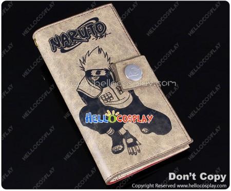 Naruto Cosplay Kakashi Hatake Long Wallet