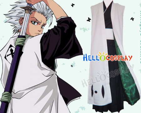 Bleach Hitsugaya Toushirou Cosplay Captain Cloak