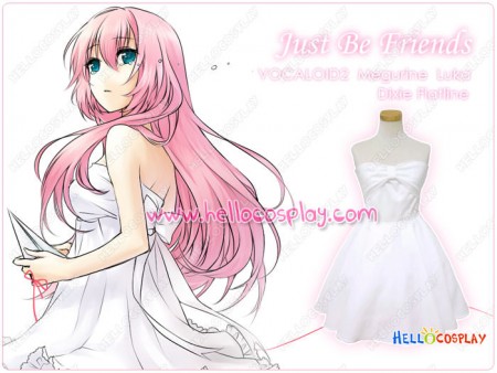 Vocaloid 2 Cosplay Just Be Friends JBF Luka Megurine Dress