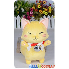 Gugure! Kokkuri-san Cosplay Yellow Fox Kokkuri-san Plush Doll