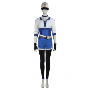 Pokemon GO Female Blue Uniform Cosplay Costume