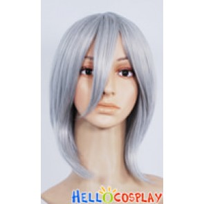 Light Gray Short Wig 001