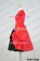 Lolita Dress Classical Lace Victorian Lolita Red Black Dress Cosplay Costume