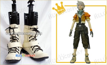 Final Fantasy XIII Cosplay Hope Estheim Beige Boots