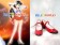 Sailor Moon Cosplay Hino Rei Shoes Red