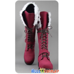 Blue Exorcist Cosplay Rin Okumura Red Long Boots