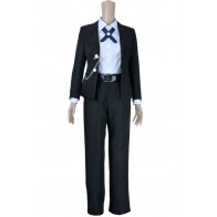Danganronpa Dangan Ronpa Cosplay Byakuya Togami Costume Black Uniform