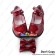 Princess Lolita Shoes Mirror Wine Red Crossing Straps Chunky Heel