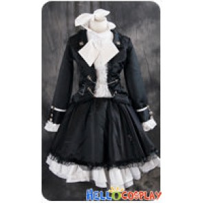 Vocaloid 2 Cosplay Secret Police Kagamine Rin Black Costume