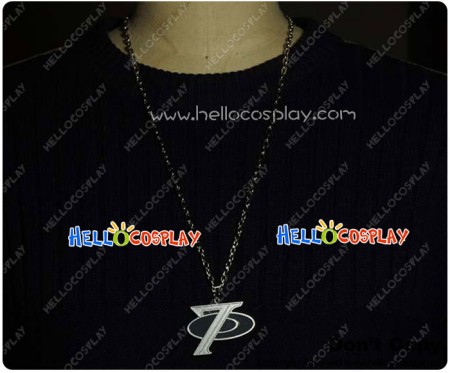 Zettai Karen Children Cosplay Andy Hinomiya Necklace Number 7