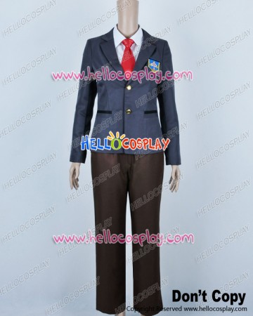 Free Iwatobi Swim Club Cosplay Nagisa Hazuki Rei Ryūgazaki Uniform Costume Red Tie