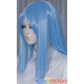 Deep Sky Blue 50cm Cosplay Straight Wig