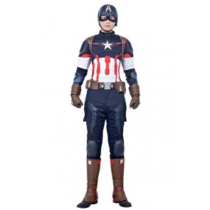 Avengers Age Of Ultron Captain America Steve Rogers Cosplay Costume