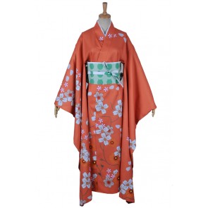 Super Danganronpa Dangan Ronpa 2 Cosplay Hiyoko Saionji Kimono Costume