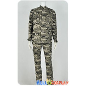 Aliens Movie Corporal Dwayne Hicks Cosplay Costume Camouflage Uniform