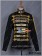 Michael Jackson Military Prince Black Costume Gold Stripe Jacket