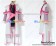 Mobile Suit Gundam SEED Destiny Cosplay Lacus Clyne Costume