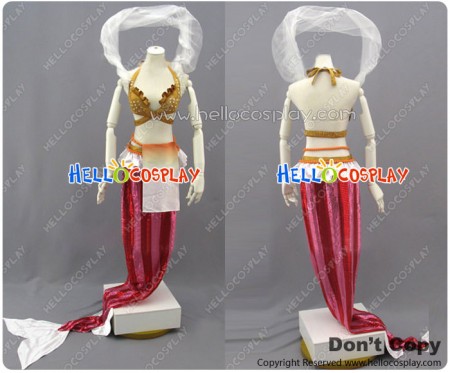 One Piece Cosplay Mermaid Shirahoshi Costume