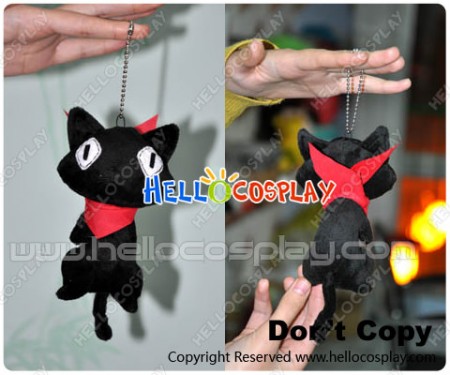 Nichijou Cosplay Accessories Sakamoto Cat Plush Pendant