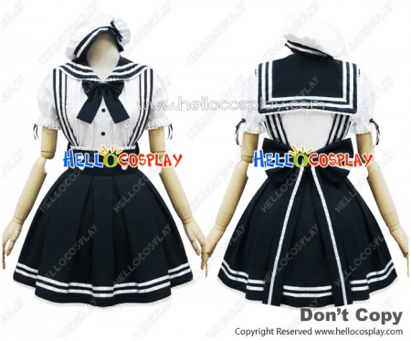 Angel Feather Cosplay Lolita Sailor Uniform Dress