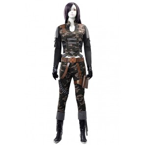 Assault Fire Black Widow Cosplay Costume Uniform