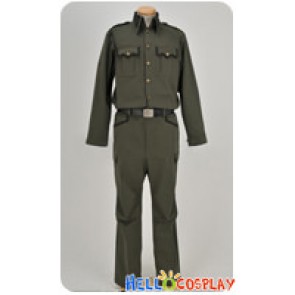 Full Metal Panic Cosplay Sousuke Sagara Kurz Weber Uniform Costume