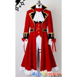 Pandora Hearts Cosplay Oz Vessalius Costume Red