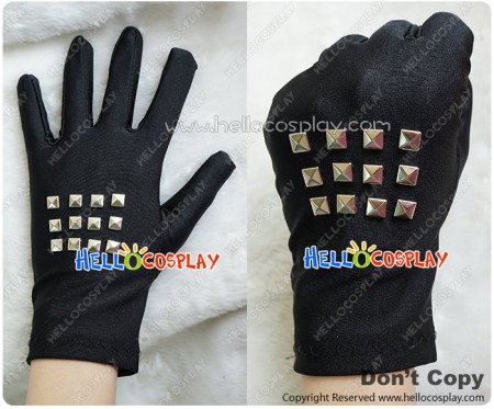 Danganronpa Cosplay Kyouko Kirigiri Accessories Rivet Gloves