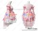 Angel Feather Cosplay Lolita Bonzer Swallowtail Pink Maid Dress