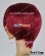 Free Iwatobi Swim Club Cosplay Rin Matsuoka Dark Red Wig