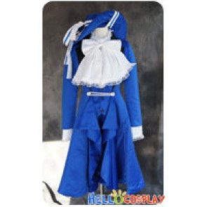 Black Butler Cosplay Ciel Phantomhive Blue Uniform Costume With Hat