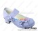 Matt Purple Bows Instep Strap Chunky Princess Lolita Shoes