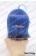 Yowamushi Pedal Cosplay Sangaku Manami Wig Black Blue Gradual Change