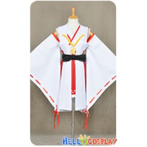 Kantai Collection Combined Fleet KanColle Cosplay Haruna Costume Kimono