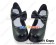 Black IW Charlotte Bow Chunky Sweet Lolita Shoes