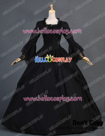 Marie Antoinette Victorian French Formal Period Gown Reenactment Lolita Dress Costume