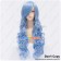 Date A Live Cosplay Yoshino Wig Curly Long Sky Blue