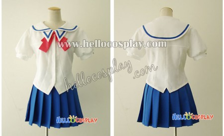 Kono Aozora ni Yakusoku o Cosplay School Girl Uniform