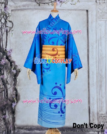 Vocaloid 2 Cosplay Project DIVA F Kagamine Len Costume Kimono Bathrobe