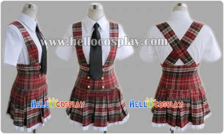 Hetalia: Axis Powers Cosplay Gakuen School Girl Summer Uniform