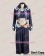 Brave Ten Cosplay Rokuro Unno Blue Uniform Costume