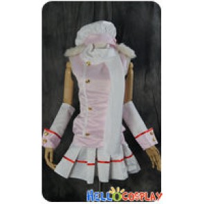 Vocaloid 2 Cosplay Hatsune Miku Pink Satin Dress Costume