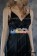 Party Cosplay Black Long Ball Gown Formal Dress Costume