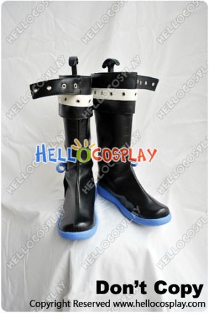 Vocaloid 2 Cosplay Luo Tianyi Black Boots