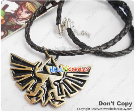 The Legend Of Zelda Cosplay Iceman Necklace Leather Rope Bronze