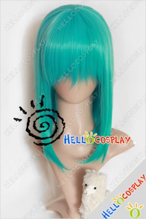 Vocaloid Cosplay Hatsune Miku Green Short Wig